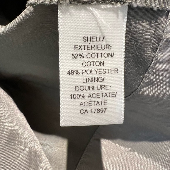 🖤 Beautiful & elegant full skirt in pewter grey. Knee length $ with lining. - Picture 7 of 7